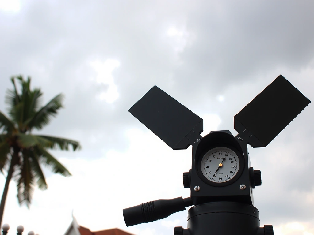 Climate monitoring equipment at Monsoon Metrics Labs